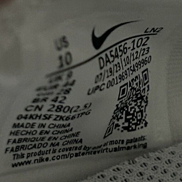 Nike Vapor Edge Pro 360 2 “White Silver” Men’s Size 8-13 Football Cleats - Picture 10 of 14